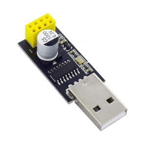 ESP01 โปรแกรมเมอร์อะแดปเตอร์ UART ESP-01 CH340G USB ไปยัง ESP8266 ดีบักเกอร์ไร้สายไวไฟบอร์ดพัฒนาโมดูล ESP-01 บอร์ดทดสอบ - Product Image 1