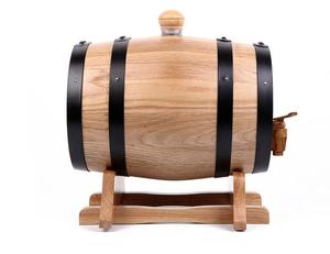 Baril en bois de chêne personnalisé de 5 L pour whisky, bière, vin, tequila - Product Image 1