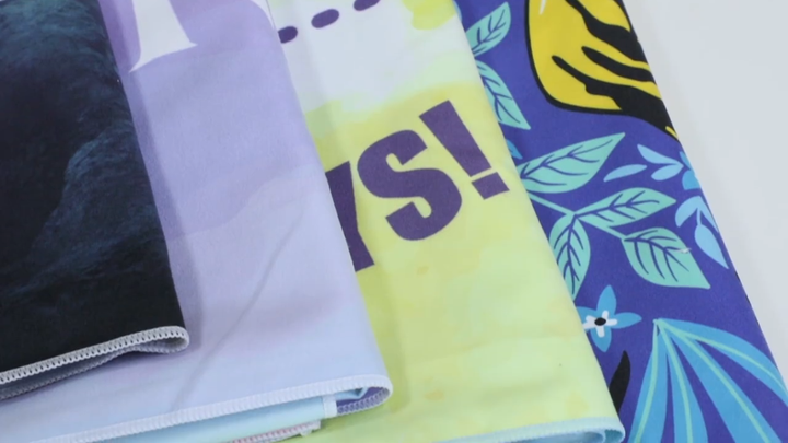 Personalized Microfiber Beach Towel - Custom Name & Design, Extra Large 90x180cm, Quick Dry, Sand-Free, Travel Towel