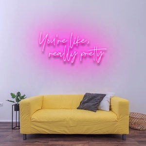 Koncept trasporto di goccia gratuito Big Art Multi colore che cambia flessibile <span class=keywords><strong>sei</strong></span> come un'insegna al Neon davvero carina - Product Image 3