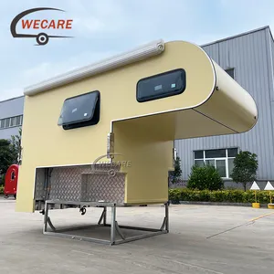 Wecare 400*190*170cm Mini RV Caravan cắm trại van cho Pickup Truck Motorhome cắm trại