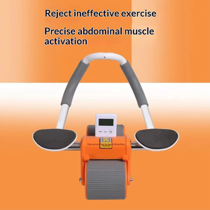 Rueda Abdominal <span class=keywords><strong>con</strong></span> Rebote Automático y Soporte para Codos, Entrenamiento Seguro para <span class=keywords><strong>Principiantes</strong></span> y Profesionales - Product Image 5