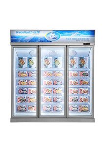 Trois portes en verre avec unité d'affichage de congélation Réfrigérateurs Réfrigérateur <span class=keywords><strong>Congélateur</strong></span> - Product Image 6
