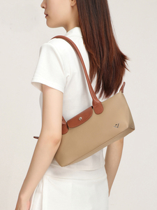 Nouvel Arrivage 2026 Sac à Bandoulière Classique en Nylon pour Femme, Fermeture Éclair, Poignée Supérieure, Sac Fourre-Tout Type Dumpling, Tendance Été Hiver, Imperméable - Product Image 2