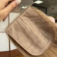 Expédition immédiate : Closures en cheveux naturels à base de soie, aspect naturel, diverses couleurs, 100% cheveux humains bruts, intégration pour femmes