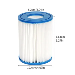 Cartouche filtrante de type II pour piscine Bestway, <span class=keywords><strong>filtre</strong></span> de remplacement pour spas compatibles avec la pompe filtrante <span class=keywords><strong>Lay</strong></span> <span class=keywords><strong>Z</strong></span> <span class=keywords><strong>SPA</strong></span> - Product Image 2
