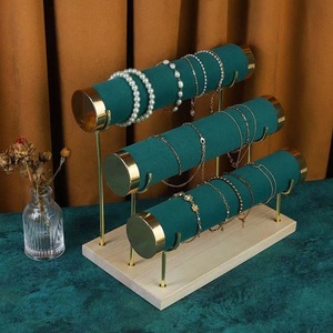 Giá Đỡ Vòng Tay 3 Tầng Hình Chữ T Tùy Chỉnh Giá Trưng Bày Đồ Sắp Xếp Cây Trang Sức Tháo Rời Cho Vòng Đeo Đồng Hồ - Product Image 5