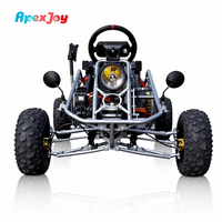 ApexJoy BAJA - Essieu arrière S3-2000W, kart électrique 72V 40Ah, buggy tout-terrain pour adultes, 70 km/h, moteur Hairpin, 4 freins à disque hydrauliques