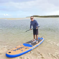 Planche de surf YASKA en grain de bois planche de surf gonflable personnalisée Paddleboard Sup