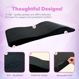 <span class=keywords><strong>Matelas</strong></span> d'extension de cils incurvé en <span class=keywords><strong>mousse</strong></span> à <span class=keywords><strong>mémoire</strong></span> de forme <span class=keywords><strong>pour</strong></span> salon/usage domestique - Product Image 3