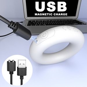 Vibrating Circle Penis Ring for Men, Vibrating Penis Ring for Couples, Resonance Delay Ring, Vibrating <b>Egg</b>, Adult Sex Toy - Product Image 5