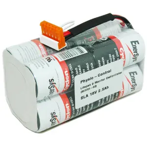 Lifepak 9 – batterie de remplacement, 16V, 2500mAh, pour medronic Lifepak 9A Lifepak 9B, 21300-002259, 803704-03