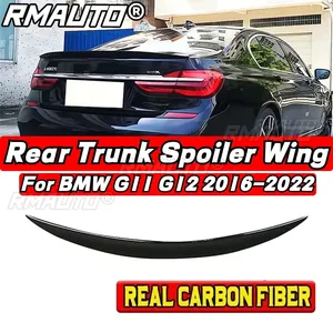 BMW G11 Car Rear Trunk Spoiler Car Accessories Car Rear Spoiler <b>Wing</b> for BMW 7 Series G11 G12 730i 740i 750i 2016-2022 Body Kit - Product Image 2