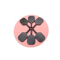 Raket Pickleball Wsnbwye 14mm Hombre Cover llaveros Hadiah Anime Raket Dragon Shifter Gantungan Kunci Olahraga