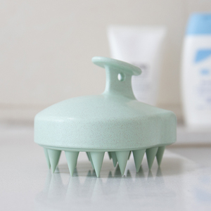Brosse de massage du cuir chevelu en silicone pour le shampoing, brosse de massage du cuir chevelu pour le soin des cheveux secs et mouillés - Product Image 1
