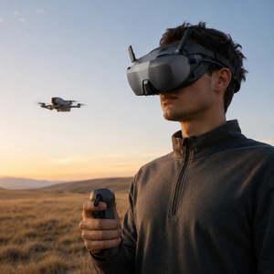 FPV Goggles N3 Digital Image Transmission Viewer Racing Drone Training and Aerial Video Monitoring Setup - Product Image 1
