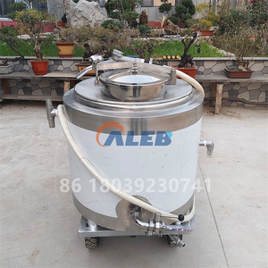 Machine d'alimentation entièrement automatique pour élevages bovins, avec réservoir en acier inoxydable, remorque d'allaitement pour veaux pour ferme laitière - Product Image 6