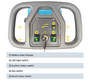 Ironbee Jx45 Populaire Automatische Wandeling Achter Commerciële Scrubber Vloer Wasmachine Marmeren Granieten Vloer Reinigingsmachine - Product Image 6