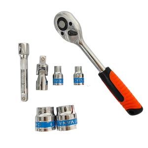 24PCS Auto Repair <b>Box</b> Mechanic Automotive <b>Sets</b> Iron Socket Ratchet Wrench <b>Tool</b> <b>Set</b> - Product Image 2