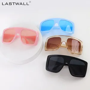 2023 Hot Fashion Vendors Wholesale Women big Pink Square Rectangle Frames Shades Sun Glasses Sunglasses