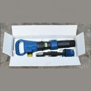 Marteau-piqueur pneumatique portable, brise-roche pneumatique, mini pioche, outils industriels et miniers avec poignée en acier - Product Image 4