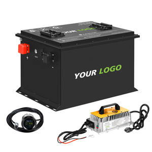 36v 48v 72V lifepo4ゴルフカートバッテリー60ah 80ah 100ah 150ah 200ah 300ah電気ゴルフカートリチウムバッテリー - Product Image 1