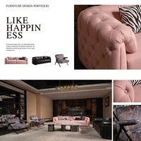 Usine de meubles de luxe sur mesure, ensemble de salon haut de gamme pour agents d'approvisionnement professionnels et entrepreneurs en aménagement intérieur