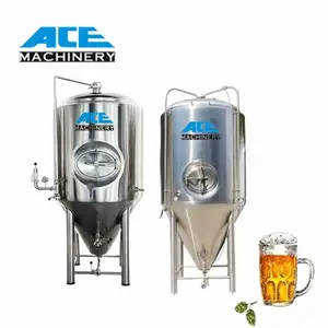 With Cooling Jacket Sus304 2.9M 2000L Beer Fermenters For Fermentation Process