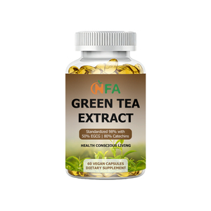 Hot Selling Green Tea Capsules Promotes Metabolic Function Encourages Mental Clarity Contains Green Tea Extract - Product Image 1