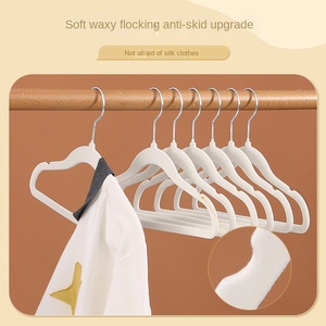 Perchas de Terciopelo para Ropa de Bebé, Antideslizantes, Individuales, para Guardar Ropa en el Armario, Modernas, Sencillas y Sostenibles - Product Image 3