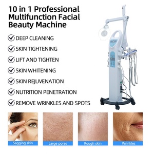 Appareil de Soin de la Peau Multifonctionnel Direct Usine pour Usage Domestique, Nettoyage Facial Vertical, Rajeunissement Corporel, Blanchiment Compatible IT US - Product Image 3