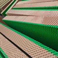 Nueva Almohadilla de Enfriamiento Evaporativo de Celulosa Northern&Livestock para Granjas Avícolas, Modelo 6090, Tamaño Personalizable, 1 Año de Garantía