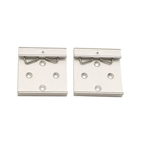 Klem tetap rel Din aluminium lebar 45mm <span class=keywords><strong>Universal</strong></span>, klip pengencang untuk pemasangan Relay - Product Image 4