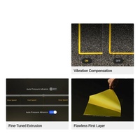 Printer 3D Snapmaker U1 Versi Global Empat Nozzle FDM untuk Konstruksi Industri, Laboratorium, dan Penggunaan Rumah, Pencetakan Multiwarna FDM 3D Printer
