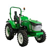 Tracteur agricole multifonctionnel 25HP 4x4, mini-tracteur agricole avec accessoires de labour/remorque, norme européenne