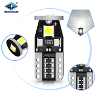 Super lumineux T10 LED voiture ampoule lampe pas d'erreur Canbus W5W 194 168 192 lumière 3030 03SMD DC12-24V Auto accessoires rouge bleu nouveau