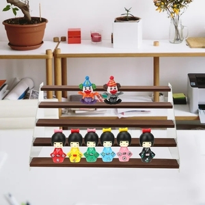 Tùy chỉnh trung tâm gỗ tầng hiển thị Kệ <span class=keywords><strong>Acrylic</strong></span> hiển thị risers cupcake con số hiển thị đứng cho cửa hàng - Product Image 3