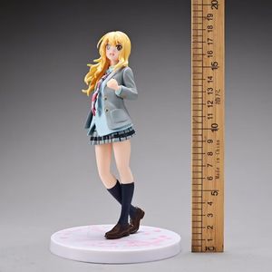 Figurine en PVC d'<span class=keywords><strong>anime</strong></span> japonais Your <span class=keywords><strong>Lie</strong></span> in April Miyazono Kaori de 18 cm, jouet en plastique, artisanat - Product Image 2