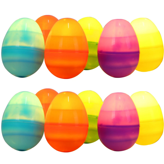 1/12pcs Flashing Easter Eggs LED Luminous Eggs Decorative Colored Egg Lights Easter Gift