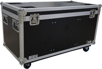 Pro Audio DJ Touring 44x22x22 Utility Road Trunk Case Wheels Flight Case