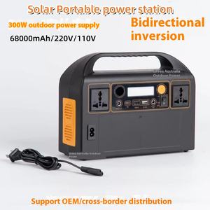 Station d'alimentation portable 200W 45000MAH GUIKING PW-PS300 Système de stockage solaire domestique Contrôleur MPPT Batterie LiFePO4 Utilisation en extérieur - Product Image 5