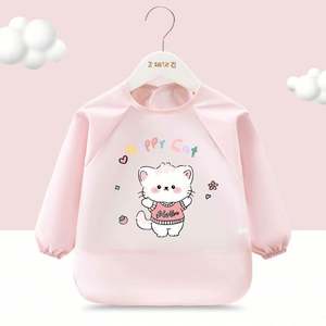 Baberos de Alimentación para Bebés de EVA Suaves y Cómodos al por Mayor, Baberos Impermeables de Moda para Bebés, Lavables - Product Image 5