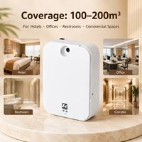 Diffuseur d'arômes ultrasonique sans eau Koeazy, tête atomisante anti-colmatage, 300 ml, portable, fonctionne sur batterie, utilisation hôtelière