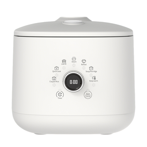 Cuisinière à riz intelligente 3L pour usage domestique avec fonction faible teneur en <span class=keywords><strong>sucre</strong></span>, 7 programmes de cuisson, bouton rotatif, écran tactile numérique, minuterie 24H - Product Image 1
