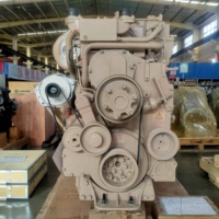 Mesin Asli 600hp Pendingin Air 6 Silinder Mesin Diesel KTA19-C600 Truk Tambang Belaz Dozer 75473 K19-C600 Starter Engkol