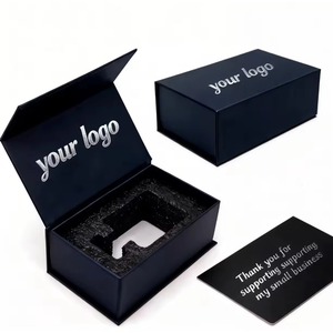 Caja de Almacenamiento Rígida Plegable Personalizada de Lujo, Caja de Regalo de Papel Plegable Laminada Mate de Alta Gama con Logotipo Personalizado Magnético - Product Image 3