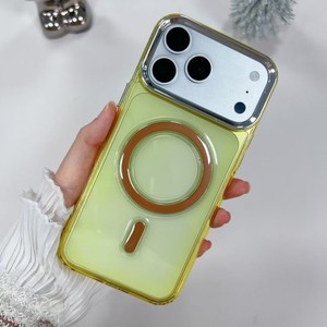 เคสโทรศัพท์ Senyork Factory แบบใส ป้องกันรอยนิ้วมือ กันกระแทก ผลิตจาก TPU นิ่ม รองรับการชาร์จไร้สายแบบแม่เหล็ก สีสันสดใส ขายส่ง - Product Image 3