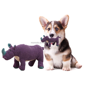 Peluş oyuncak hayvan mercan kadife karikatür hayvan modelleme vokal çiğnemek köpek oyuncak - Product Image 2