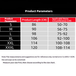 Cintura di supporto per la vita da donna con Clip nera e Zip traspirante per la pancia con fasce antisudore e lattice - Product Image 2