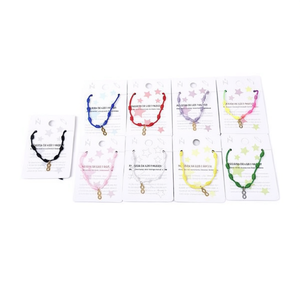 Bracciale Nodo a Sette Stelle in Acciaio Inossidabile, Set di 12 Pezzi, Gioielli alla Moda Ref45183-1 - Product Image 2